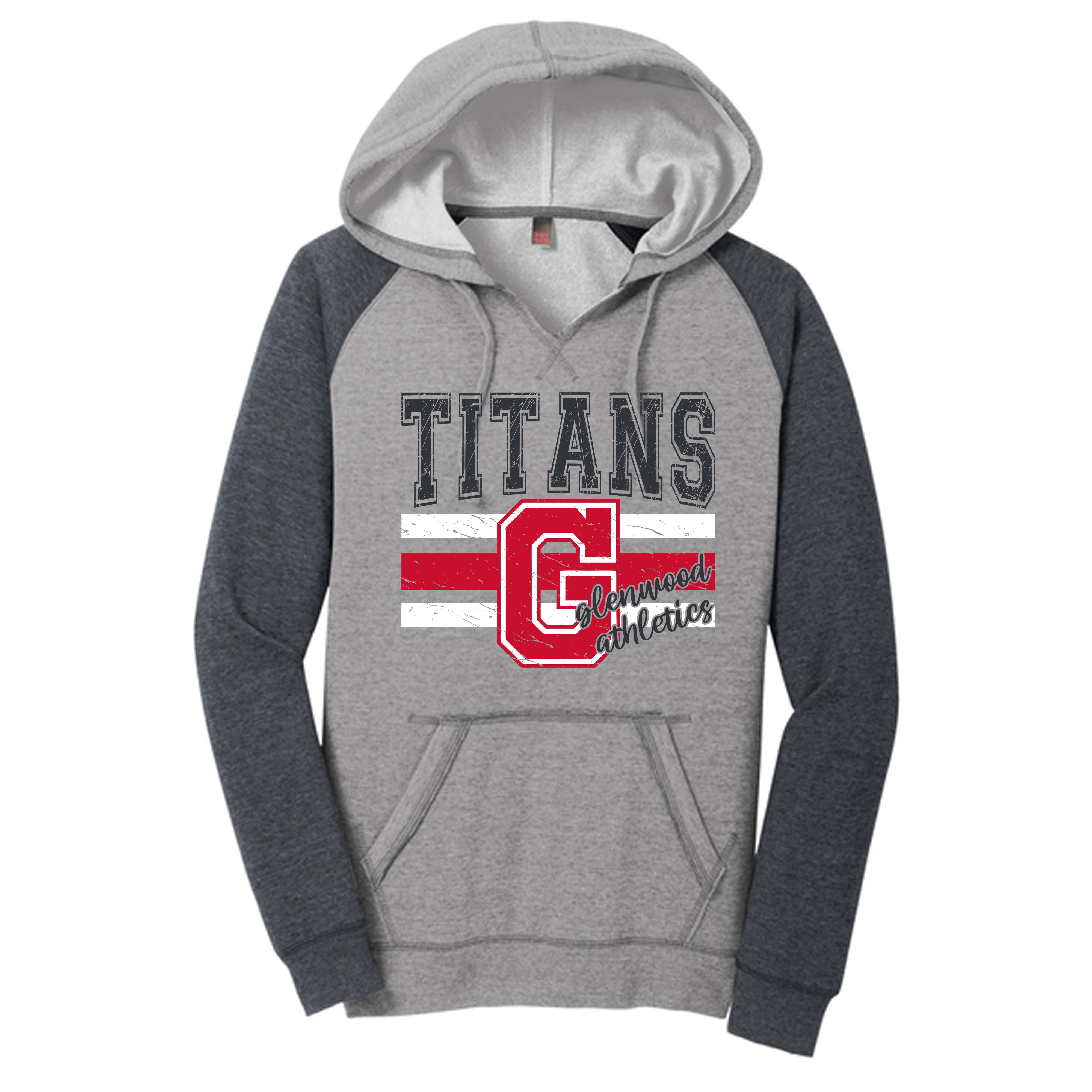 Glenwood Titans Old School Design - Ladies DT296