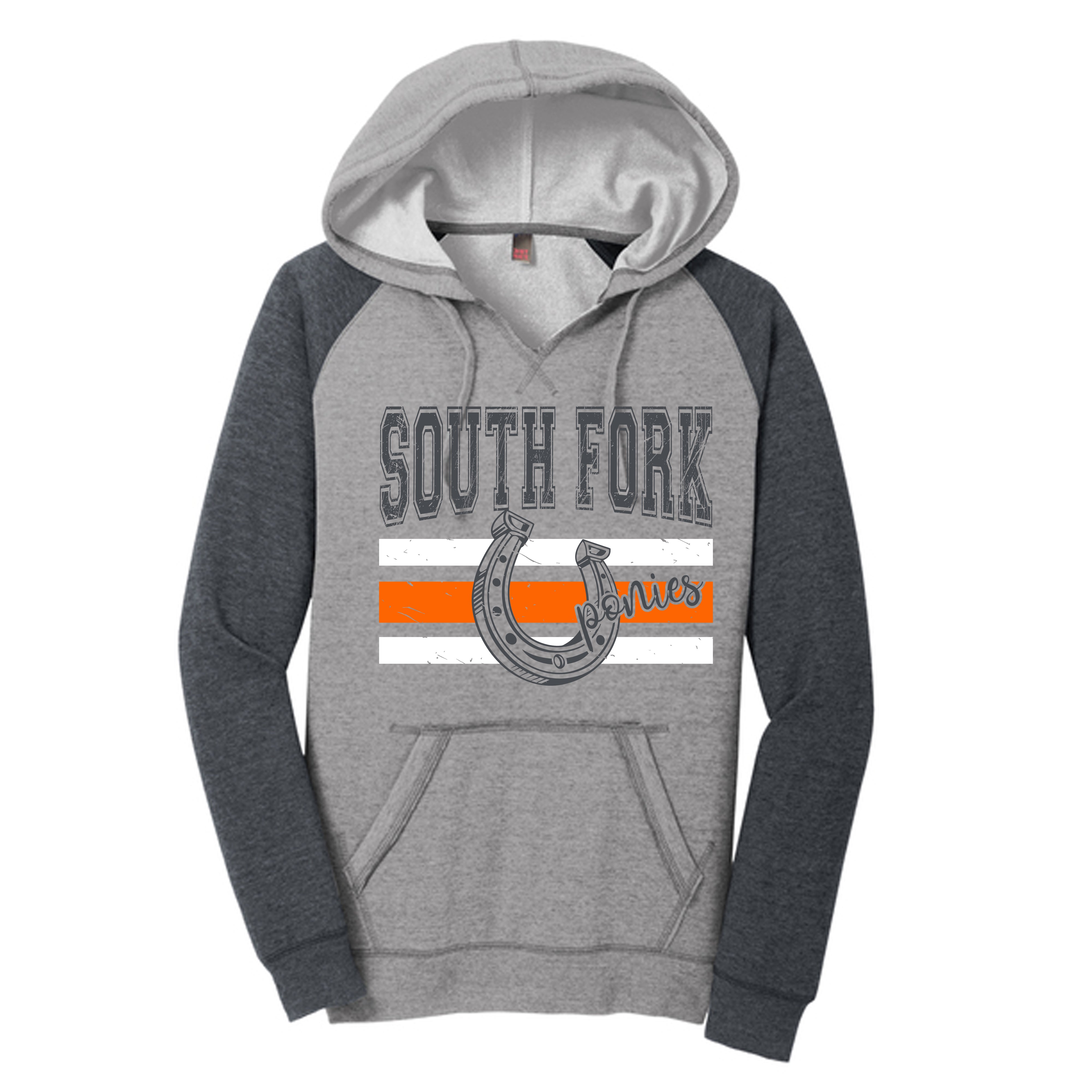 South Fork Ponies Old School Design - Ladies DT296
