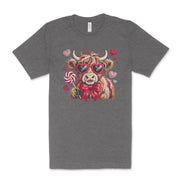 Valentine's Day Highland Cow