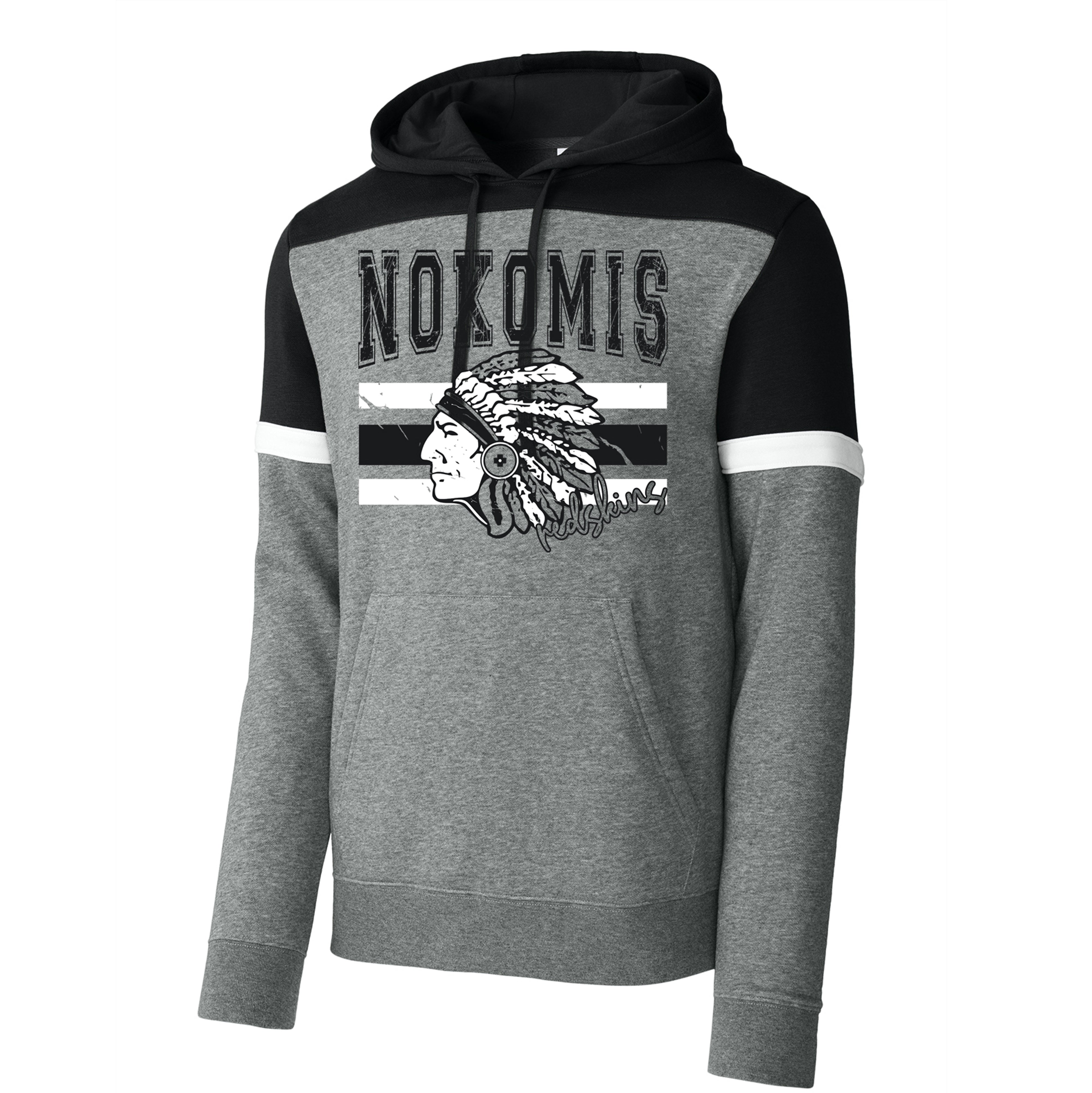 Nokomis Redskins Old School Design - STF205