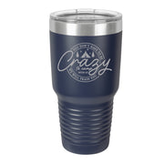 Crazy to Camp Tumbler