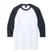 Navy/White Baseball Tee
