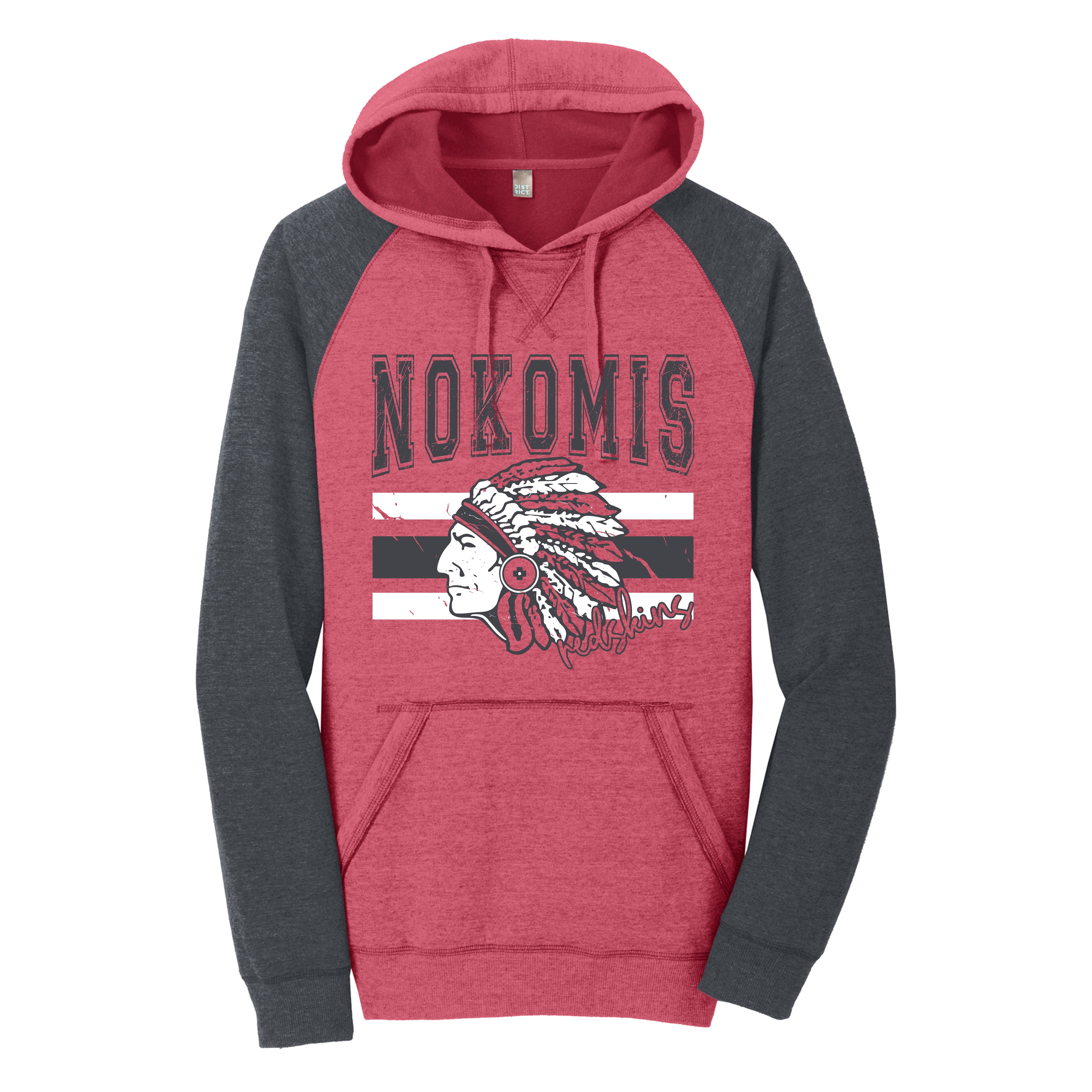 Nokomis Redskins Old School Design - Unisex DT196