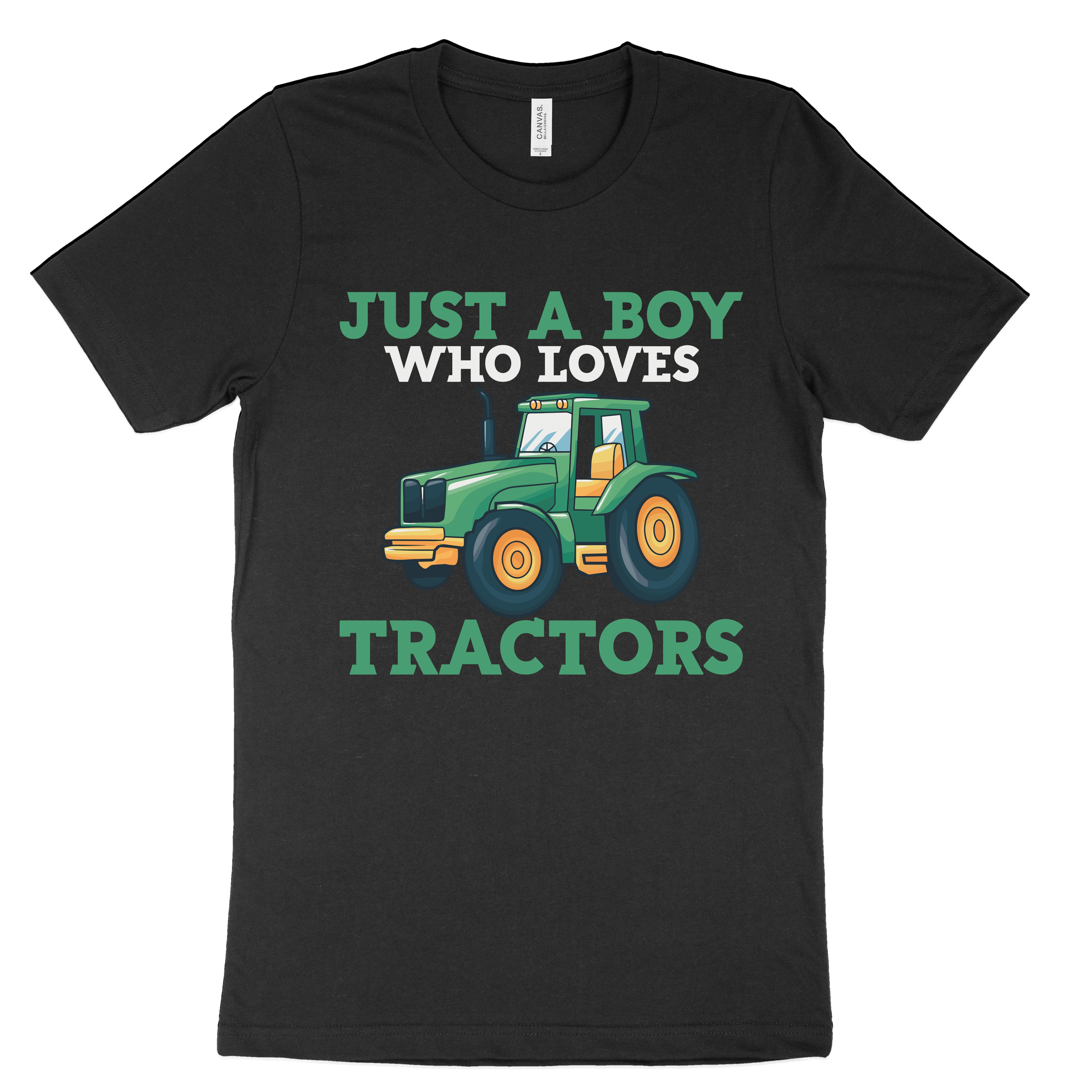 Boy Who Loves Tractors