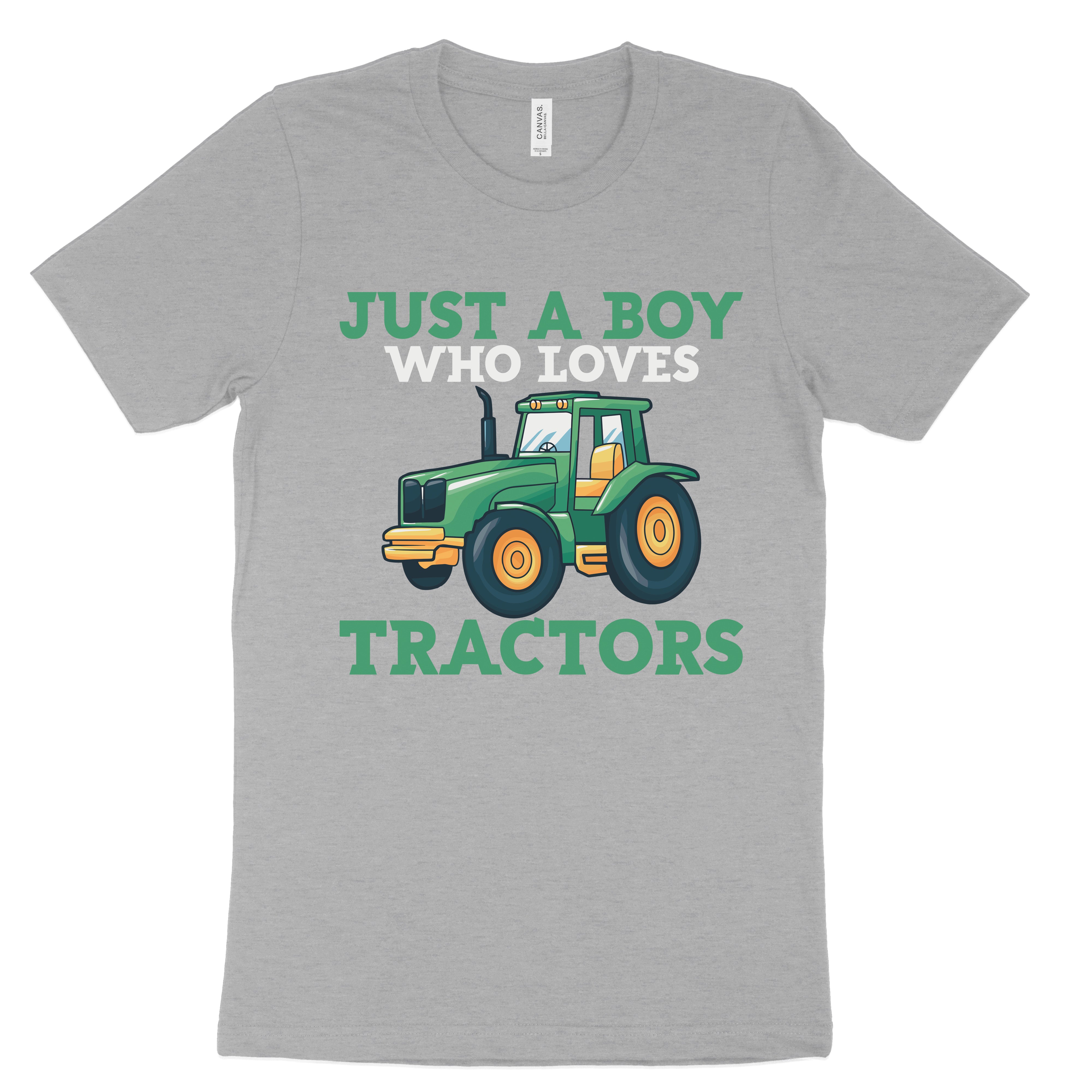 Boy Who Loves Tractors