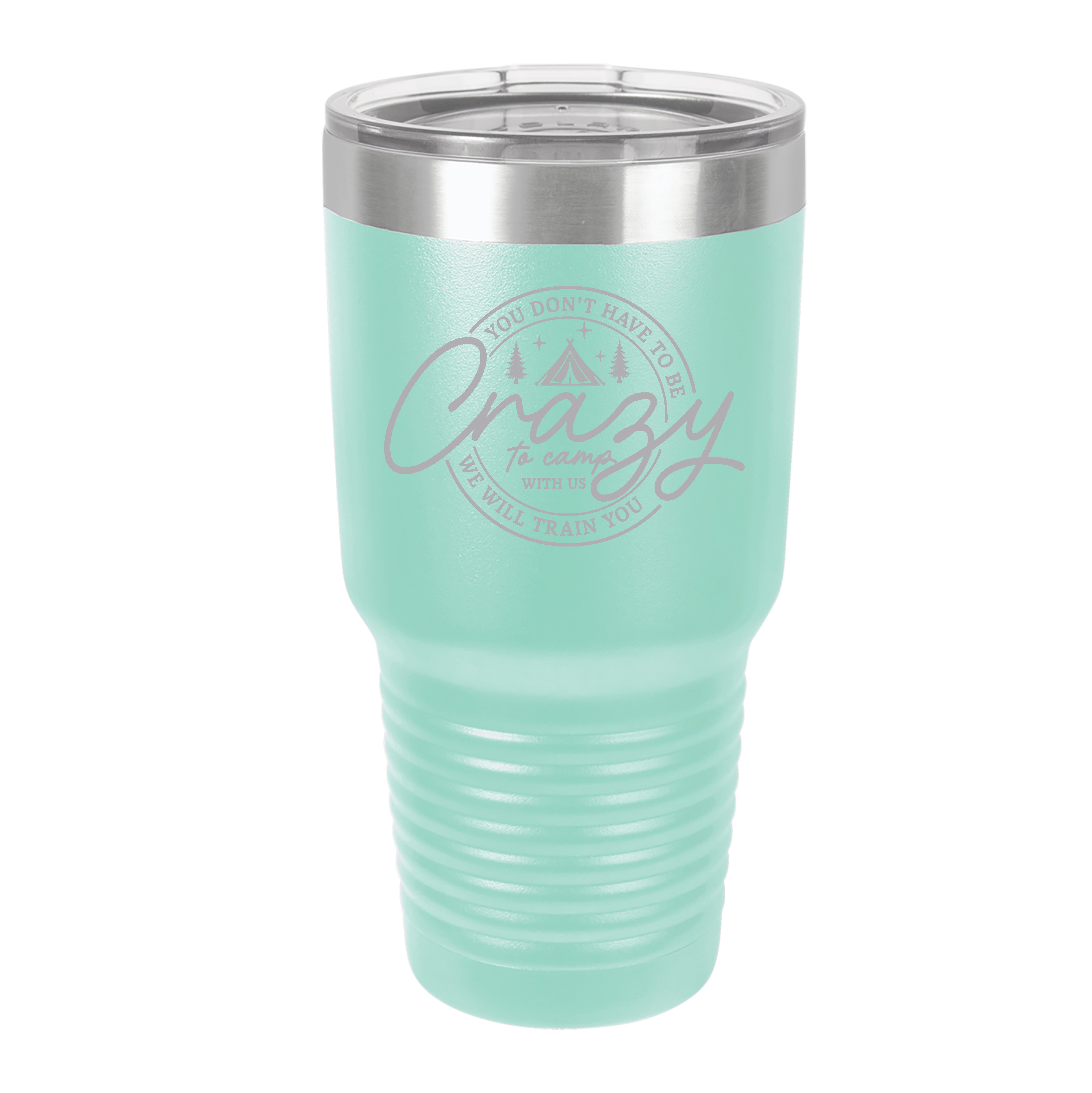 Crazy to Camp Tumbler