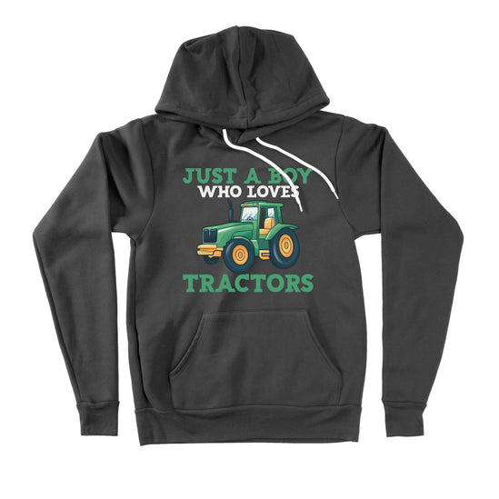 Boy Who Loves Tractors